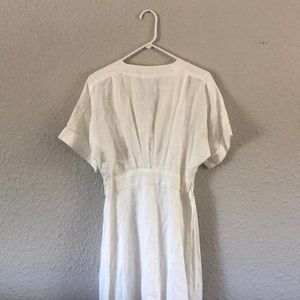 magaschoni linen dress
